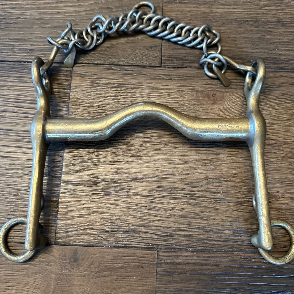 Horse Tack - 5 1/2” Herm Sprenger Weymouth English Low Port Curb Bit